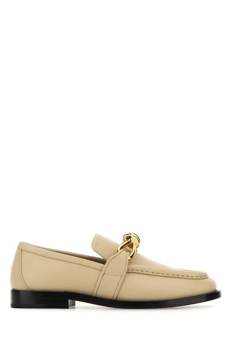 Mocasini Bottega Veneta Bottega Veneta Astaire Leather Loafers GREEN Femei (BM 17382843) 2