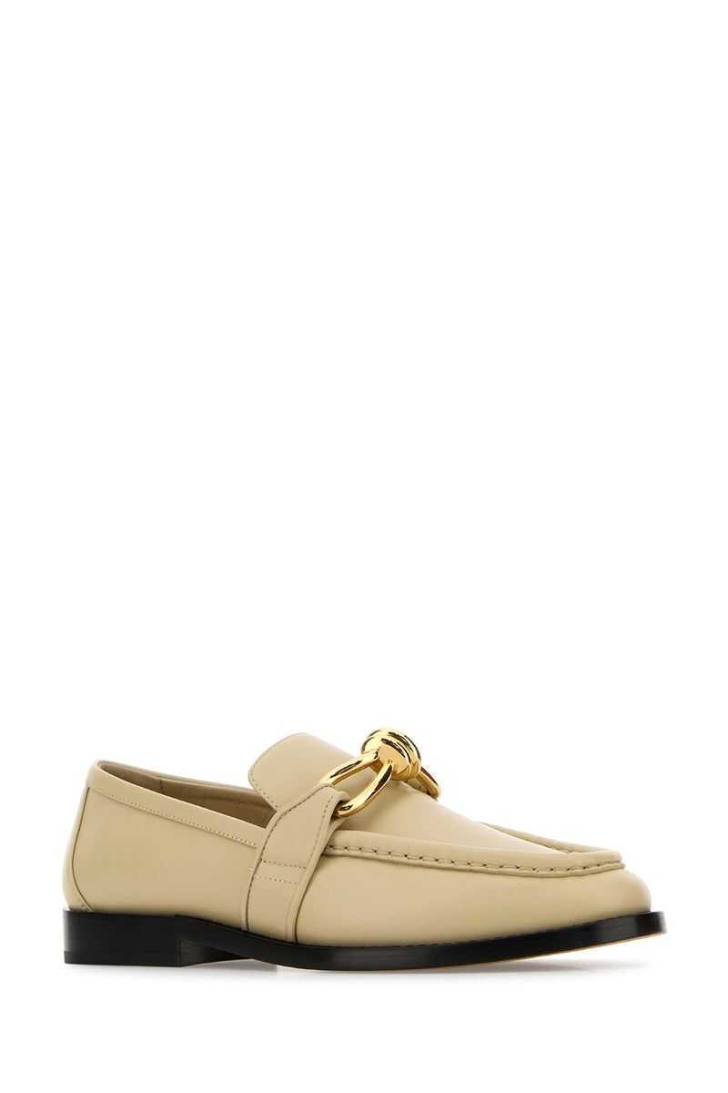 Mocasini Bottega Veneta Bottega Veneta Astaire Leather Loafers GREEN Femei (BM 17382843) 1
