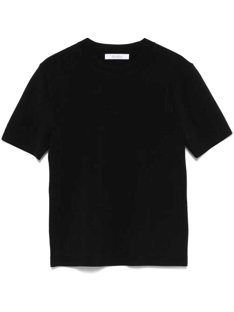 Tricouri Max Mara Max Mara Segale T-Shirt Black Femei (BM 17383515) 1