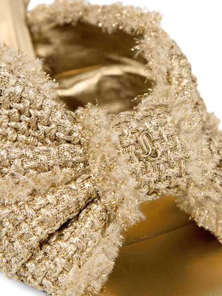 Pantofi cu toc Jimmy Choo Jimmy Choo Sandals Gold Femei (BM 17383863) 5