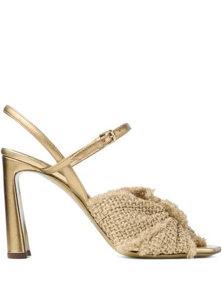 Pantofi cu toc Jimmy Choo Jimmy Choo Sandals Gold Femei (BM 17383863) 1