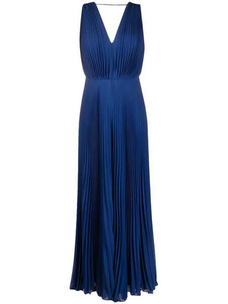 Salopete Max Mara Max Mara Gennaro Pleated Jumpsuit BLUE Femei (BM 17385612) 1