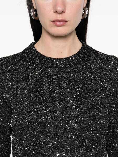 Pulovere Golden Goose Golden Goose Sequined Wool Blend Jumper Black Femei (BM 17385897) 5