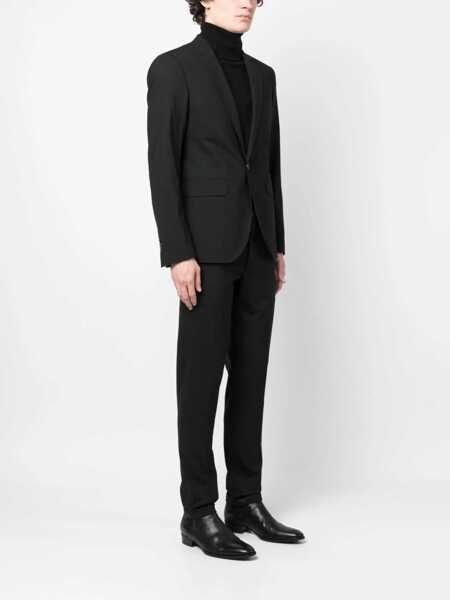 Costume DSQUARED2 DSQUARED2 Virgin Wool Two-Piece Suit Black Barbati (BM 17387805) 3