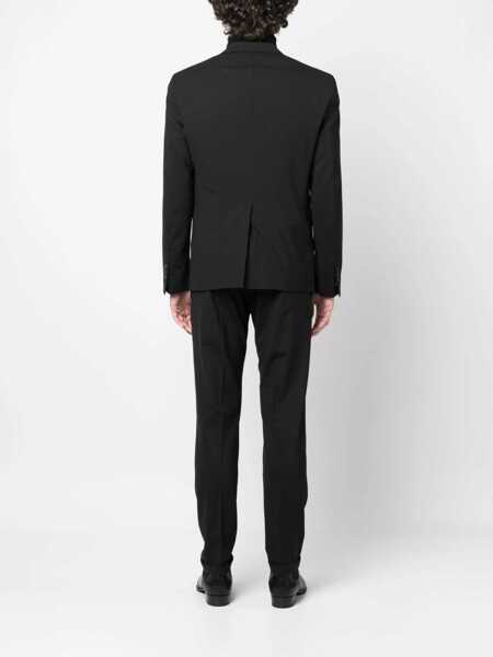 Costume DSQUARED2 DSQUARED2 Virgin Wool Two-Piece Suit Black Barbati (BM 17387805) 4