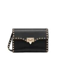 Genti de umar Valentino Garavani Rockstud Small Leather Shoulder Bag Femei