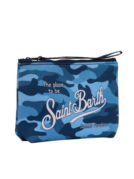 Genti de umar Mc2 Saint Barth ACC. NEOPRENE BIKINI HOLDER BAG Blue Fete (BM 17388984) 2