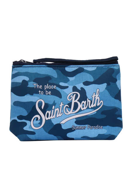 Genti de umar Mc2 Saint Barth ACC. NEOPRENE BIKINI HOLDER BAG Blue Fete (BM 17388984) 1