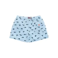 Sorturi de baie pentru Baieti - Bermude Mc2 Saint Barth SWIMSHORT WITH FLAP BACK POCKET Light Blue Baieti (BM 17389101) - B-mall.ro