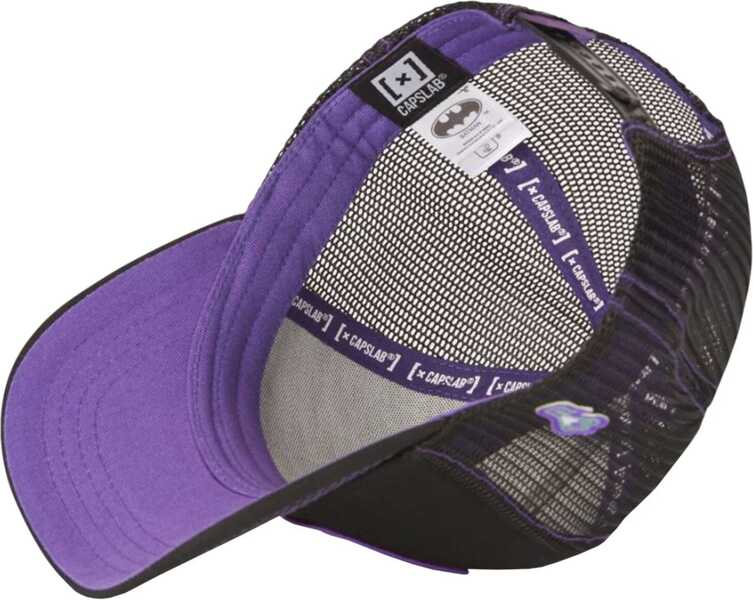 Sepci Capslab DC Comics Joker Cap Black Barbati (BM 17389147) 4