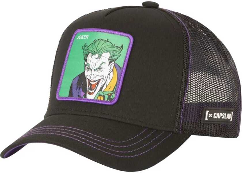 Sepci Capslab DC Comics Joker Cap Black Barbati (BM 17389147) 1