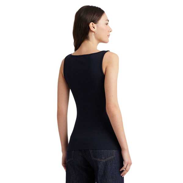 Tunici Ralph Lauren LAUREN RALPH LAUREN TANK TOP 200704777019 LAUREN NAVY Lauren Navy Femei (BM 17389266) 4