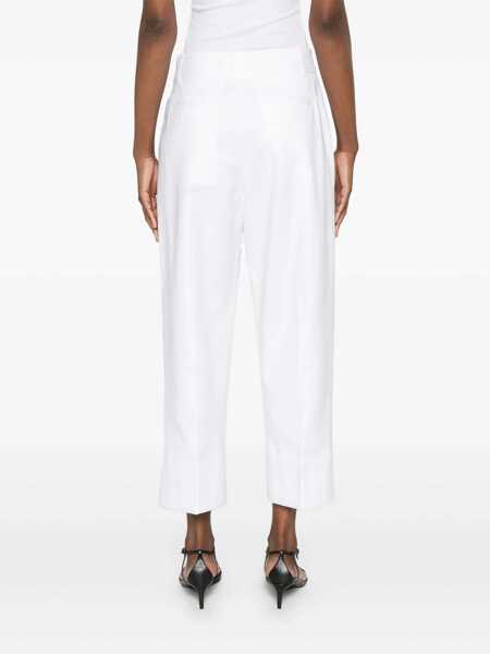 Pantaloni office Ralph Lauren LAUREN RALPH LAUREN PANTS 200871814007 WHITE White Femei (BM 17389326) 4