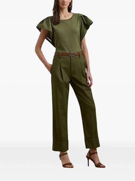 Pantaloni office Ralph Lauren LAUREN RALPH LAUREN PANTS 200871814012 OLIVE GROVE Olive Grove Femei (BM 17389329) 2