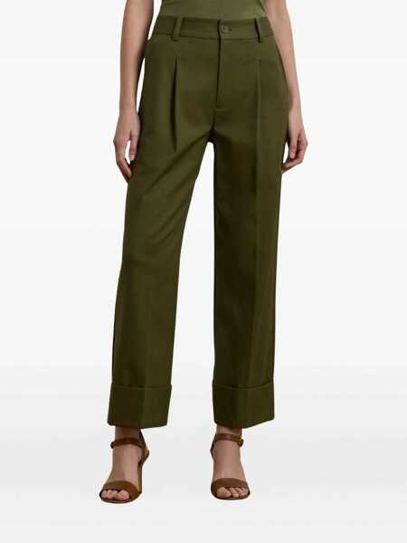 Pantaloni office Ralph Lauren LAUREN RALPH LAUREN PANTS 200871814012 OLIVE GROVE Olive Grove Femei (BM 17389329) 3