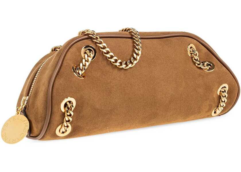 Genti de umar Stella McCartney Bowling Falabella Shoulder Bag BROWN Femei (BM 17389372) 4