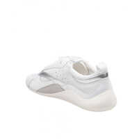 Sneakers VIC MATIE Dama - Sneakers VIC MATIE Vic Matie Sneakers In Split Leather, Calfskin And Mesh WHITE Femei (BM 17389767) - B-mall.ro