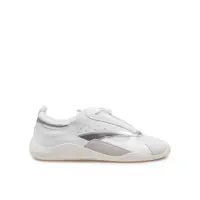 Sneakers Vic Matie Sneakers In Split Leather, Calfskin And Mesh Femei