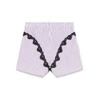 Pantaloni casual THE ATTICO Dama - Pantaloni casual THE ATTICO The Attico Cotton Shorts PRUNE Femei (BM 17389809) - B-mall.ro