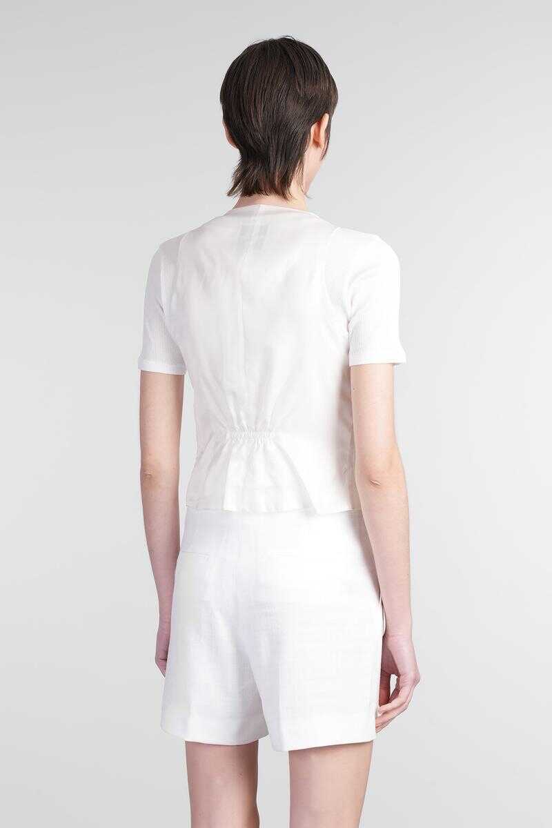 Geci Tagliatore Tagliatore Giselle Vest WHITE Femei (BM 17389899) 3