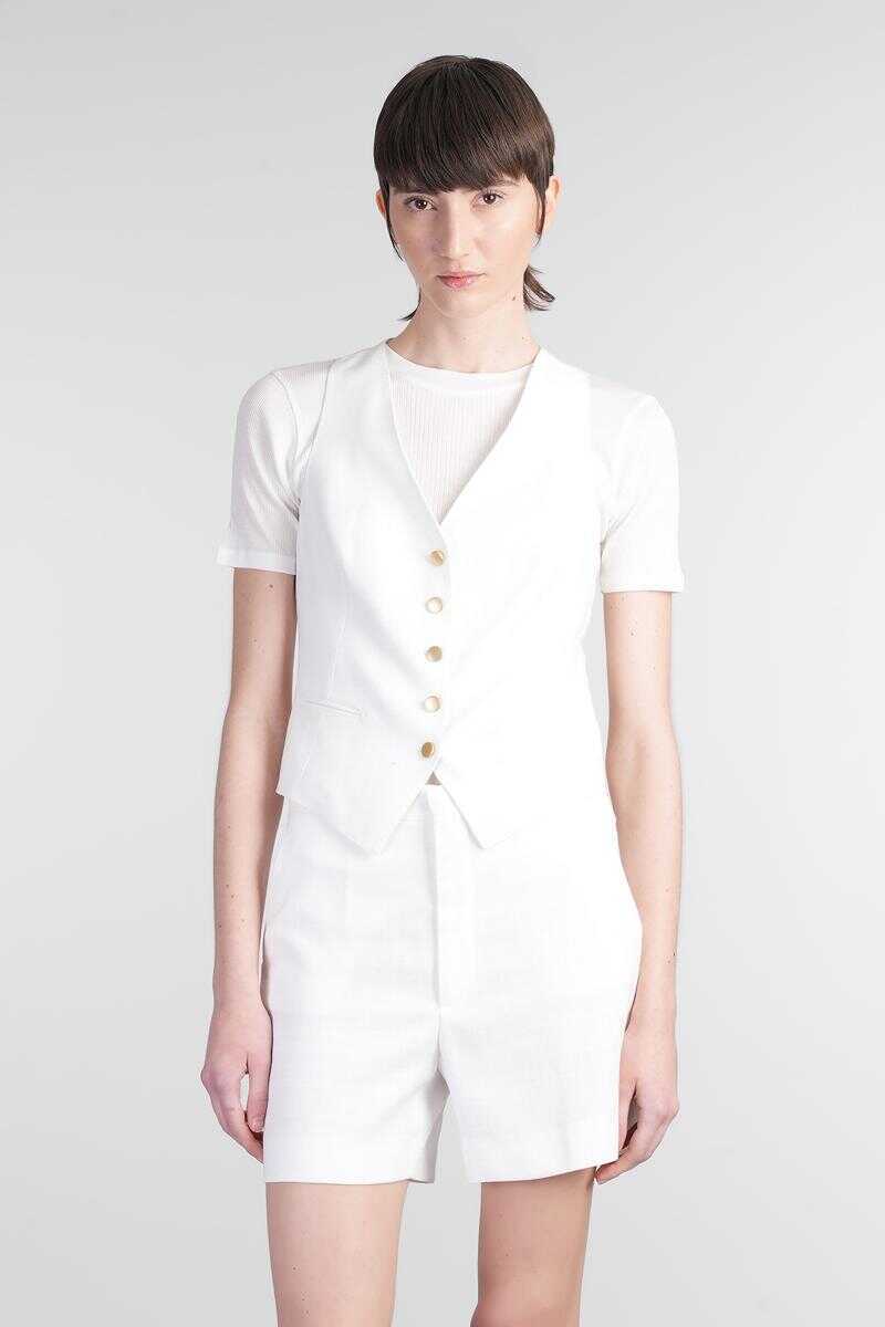 Geci Tagliatore Tagliatore Giselle Vest WHITE Femei (BM 17389899) 1