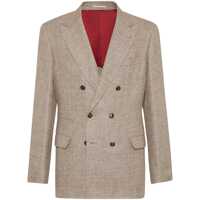 Sacouri Brunello Cucinelli Diagonal Deconstructed Blazer Barbati