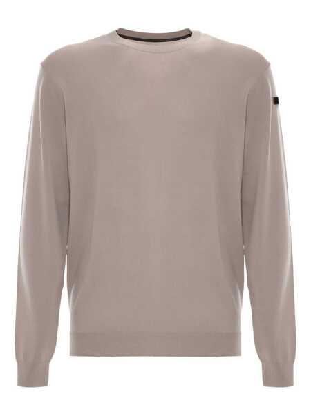 Pulovere casual Rrd maxell round knit Beige Barbati (BM 17390745) 1