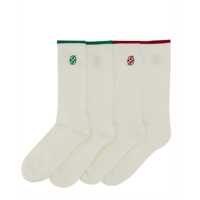 Sosete pentru Barbati - Sosete DRLE DE MONSIEUR Socks With Logo WHITE Barbati (BM 17390938) - B-mall.ro