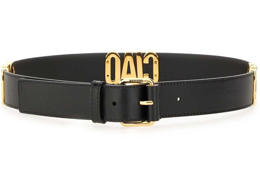 Curele Moschino Hello Belt BLACK Femei (BM 17390953) 1