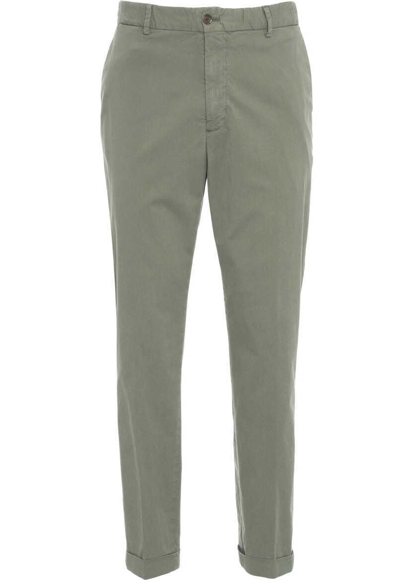 Pantaloni casual Briglia Chino pants Green Barbati (BM 17391541) 1