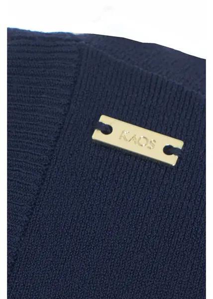 Tricouri Kaos Knit top Blue Femei (BM 17391580) 5