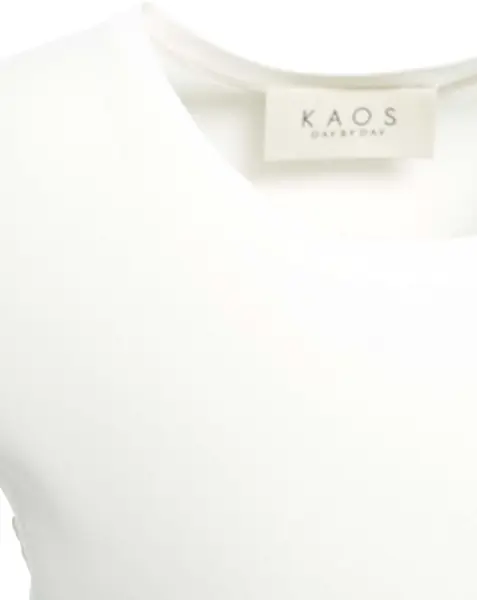 Tricouri Kaos Knit top White Femei (BM 17391580) 5