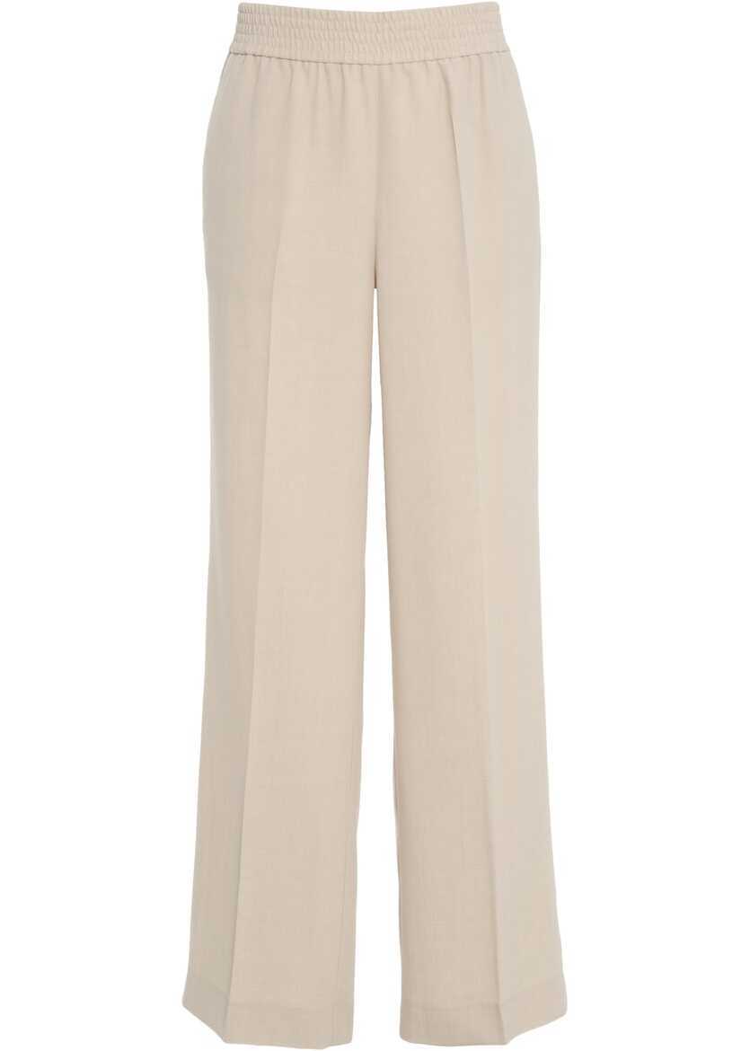 Pantaloni eleganti Herskind Wide leg pants Pinky Beige Femei (BM 17391643) 1