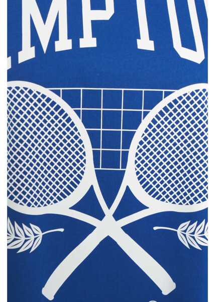 Tricouri 8PM T-shirt with print Borgo Egnazia Blue Femei (BM 17391667) 5