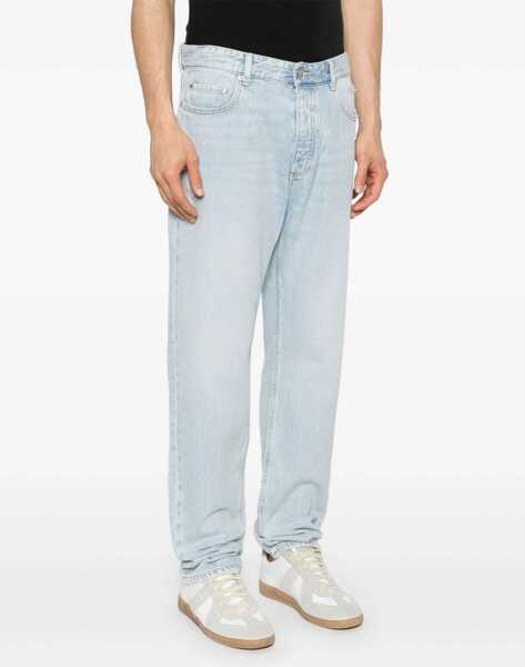 Blugi slim fit Icon Denim Baggy jeans Kanye Blue Barbati (BM 17391736) 3