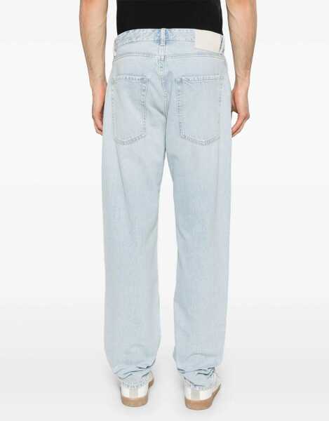 Blugi slim fit Icon Denim Baggy jeans Kanye Blue Barbati (BM 17391736) 4