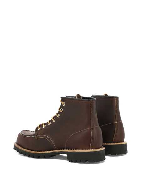 Ghete RED WING SHOES Classic Moc lace-up boots Brown Barbati (BM 17391804) 4