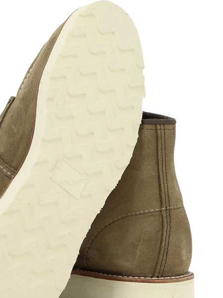 Ghete RED WING SHOES Classic Moc lace-up ankle boots Beige Barbati (BM 17391816) 3