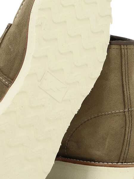 Ghete RED WING SHOES Classic Moc lace-up ankle boots Beige Barbati (BM 17391816) 4