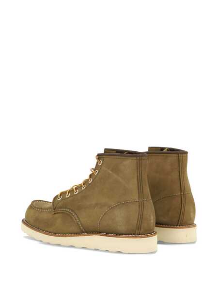 Ghete RED WING SHOES Classic Moc lace-up ankle boots Beige Barbati (BM 17391816) 5