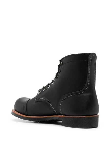 Ghete RED WING SHOES Iron Ranger ankle boots Black Barbati (BM 17391939) 3