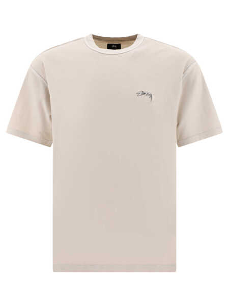 Tricouri STSSY Lazy T-shirt Beige Barbati (BM 17391987) 1