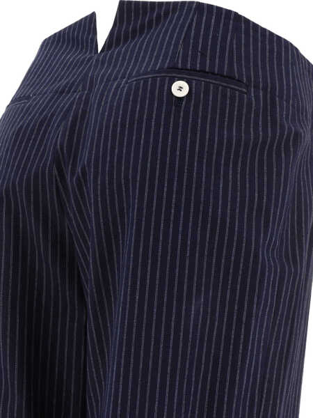 Pantaloni casual INES DE LA FRESSANGE Gabriel trousers Blue Femei (BM 17392023) 4