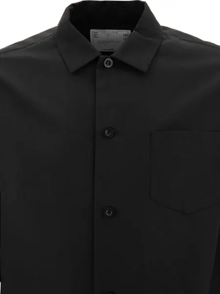 Camasi casual Sacai Shirt with pocket Black Barbati (BM 17392362) 3