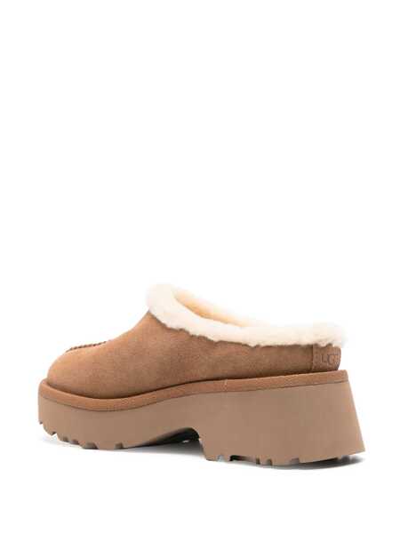 Mocasini UGG New Heights Cozy Sabot Beige Femei (BM 17392380) 3