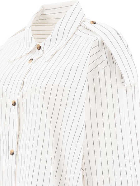 Camasi office Khaite Tamal shirt White Femei (BM 17392407) 4