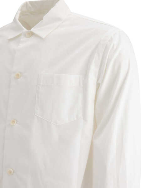 Camasi casual Sacai Shirt with pocket White Barbati (BM 17392410) 4