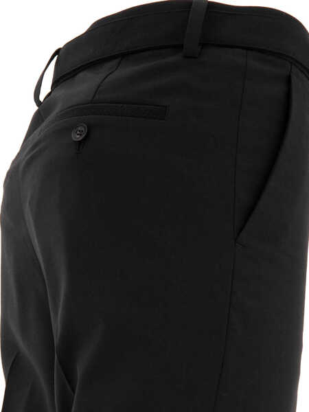 Pantaloni casual Sacai Belted trousers Black Barbati (BM 17392428) 4