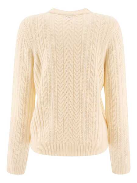 Pulovere INES DE LA FRESSANGE Marlon sweater White Femei (BM 17392455) 3