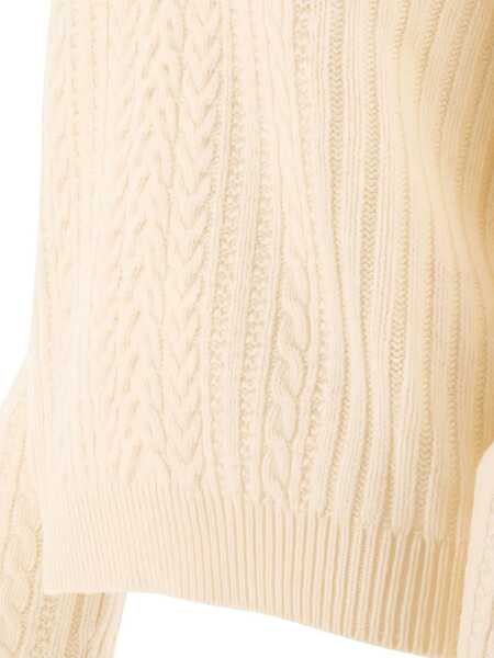 Pulovere INES DE LA FRESSANGE Marlon sweater White Femei (BM 17392455) 4